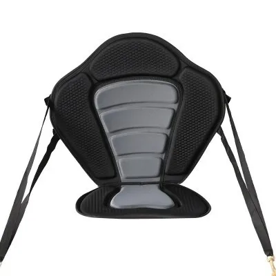 Adjustable Rowing Boat Seat Rowing Boat Soft and Antiskid Padded Base Seats Deluxe Kayak Cushion with Backrest D90602