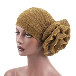 Turbante Hijabs para mujer, gorro de tela elástica para la cabeza, accesorios para el cabello para mujer, gorro de bufanda musulmana, venta al por mayor, nuevo