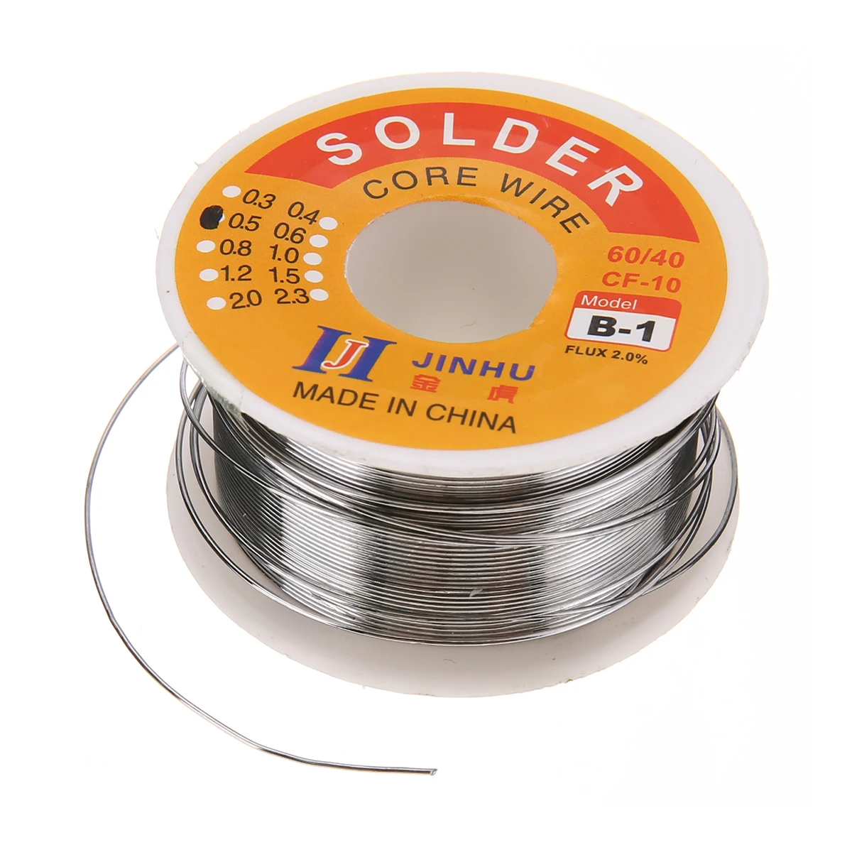 60/40 0.5mm 100g Rosin Core Welding Tin Lead Solder Iron Wire Reel 2% Flux New