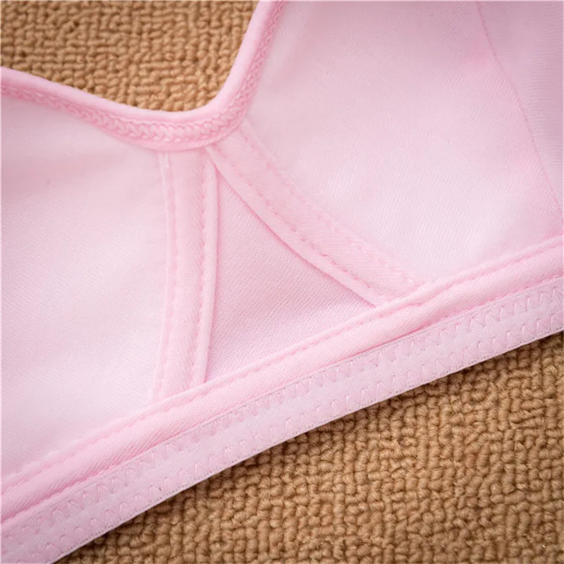 1pc Training Small Bra For Teenage Girls Child First Sport Puberty Girl Underwear Teen School Fitness Bra 12-18 Youth Breast Bra