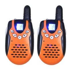 M602 Mini 2 Way Radios PMR Walkie Talkies FRS/GMRS 8/22 Channels 2pc CB Radio Communicator with LED Flashlight