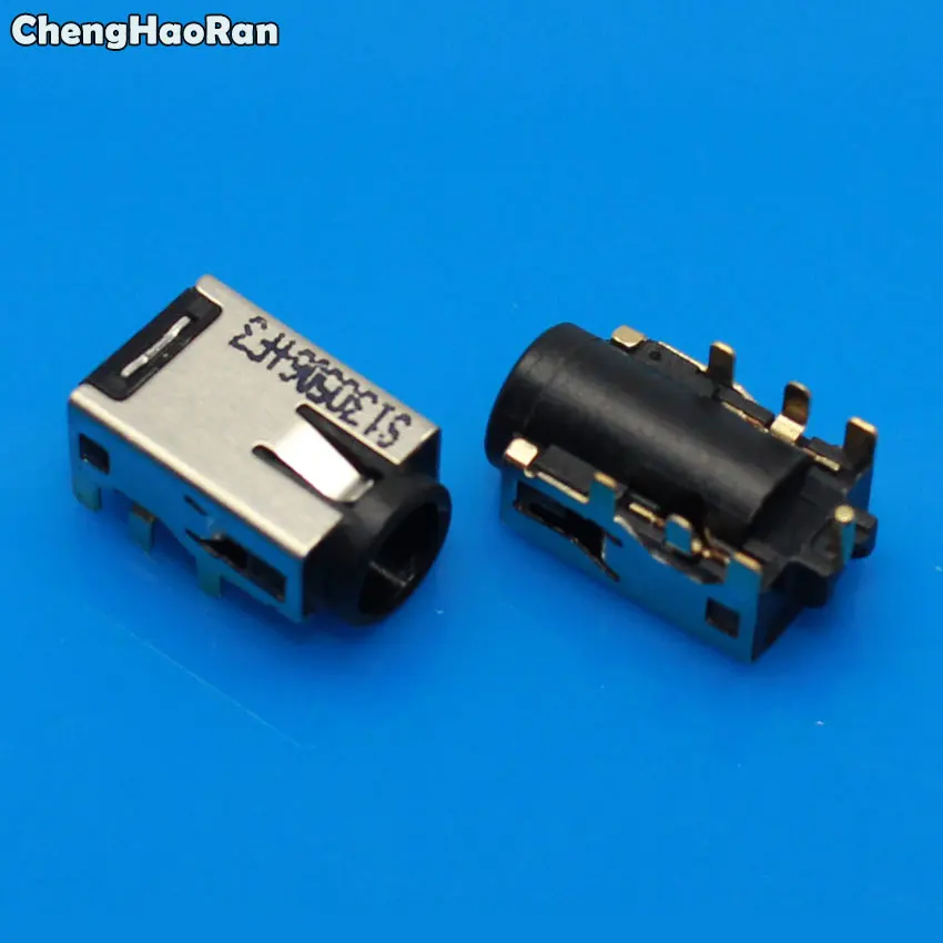 ChengHaoRan 1-10pcs DC Power Jack Connector For Laptop Asus Zenbook UX31A UX32A UX32V UX32VD X200 X200LA Series charging socket