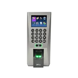 Zk F18 Tcp/Ip USB Data Communication Fingerprint Access Controller 1500 Prints 80000 User Record  Door Control Terminal