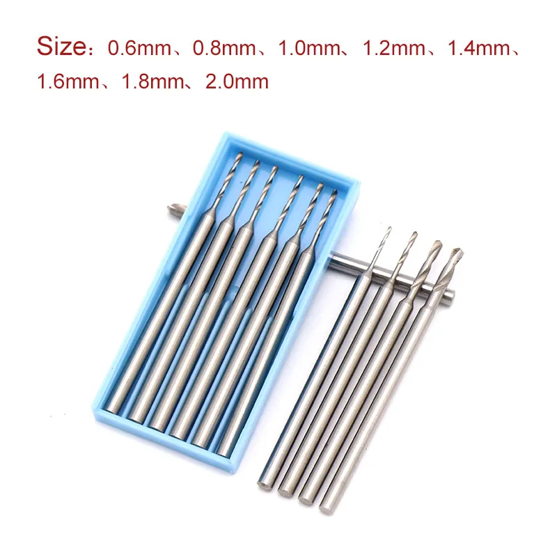 ZuanZ 1/6pcs Tungsten Alloy steel Olive Amber Engraving Drill Knife End Mill Woodworking Router Bit Wood Milling Cutter Tools