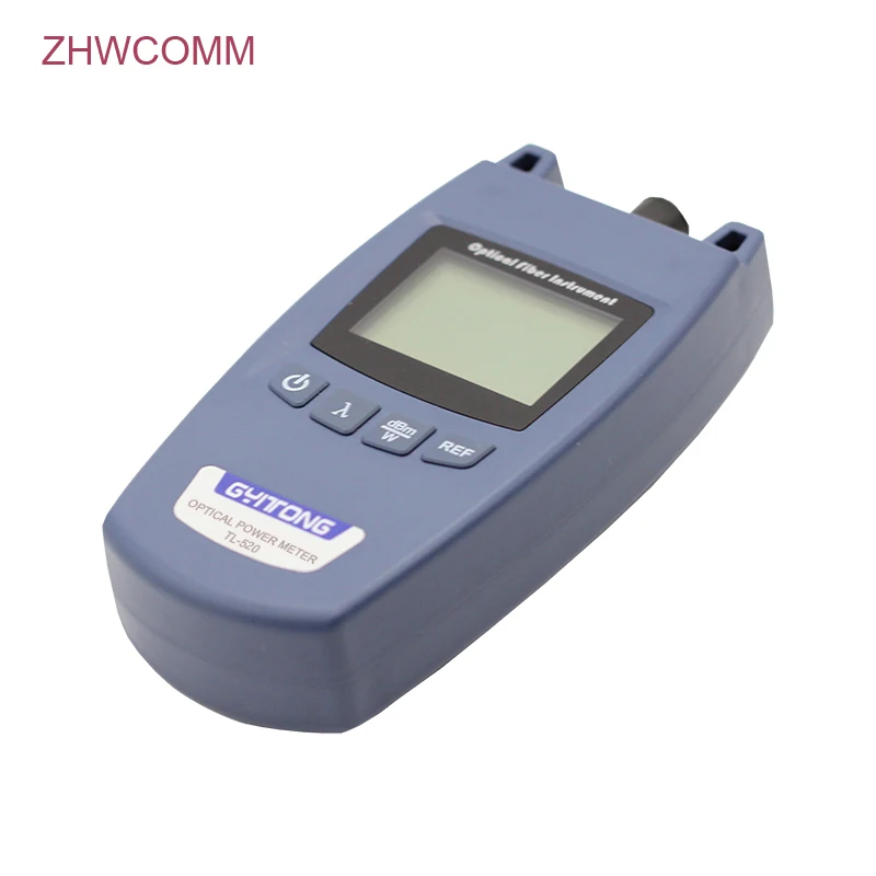 ZHWCOMM high-precision Optical Power Meter TL-520 -70~+10 dBm Optical Tester SC/FC Universal Connector