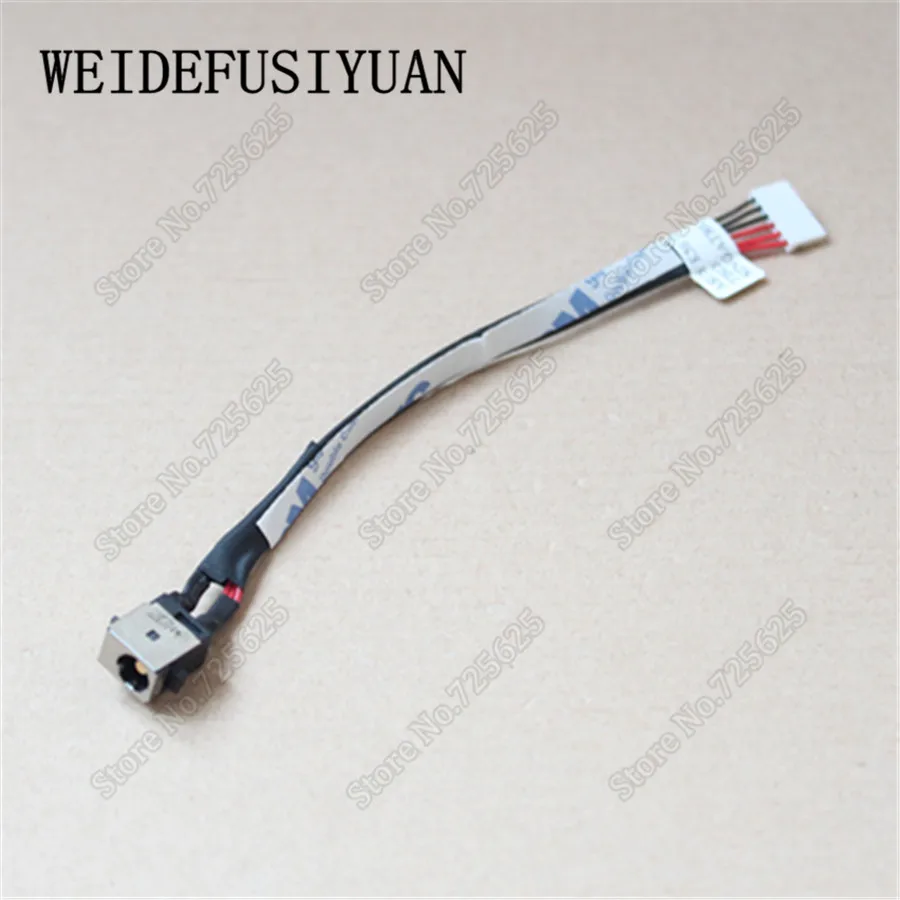 

10Pieces AC DC Power Jack Socket Cable Wire Harness For Asus R510 R510L R510C Y581 Y581C Y581CC E56 E56C E56CA E56CM