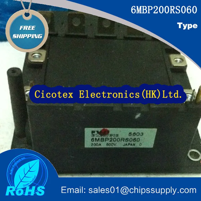 6MBP200RS060 200RS060 para IGBT