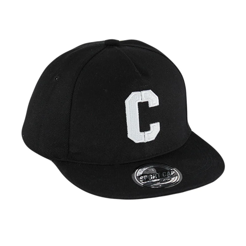 New Arrival Kids Letter Summer Baseball Cap For Boys C Hip Hop Adjustable Casual Unesex School Fashion Hats Girl Caps