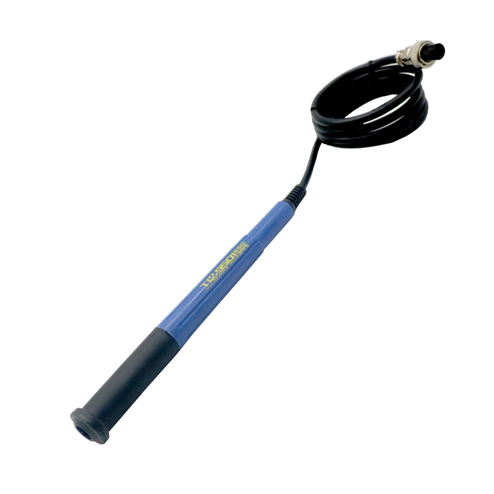 Punho do ferro de solda T12-9501 4C, punho azul do revestimento para STC-LED OLED, MINI 616, T12-951, 952, 941, 942