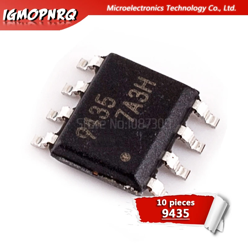 10pcs 9435 SI9435 ME9435 MOSFET 30V 5.7A 0.042Ohm SOP-8 new original