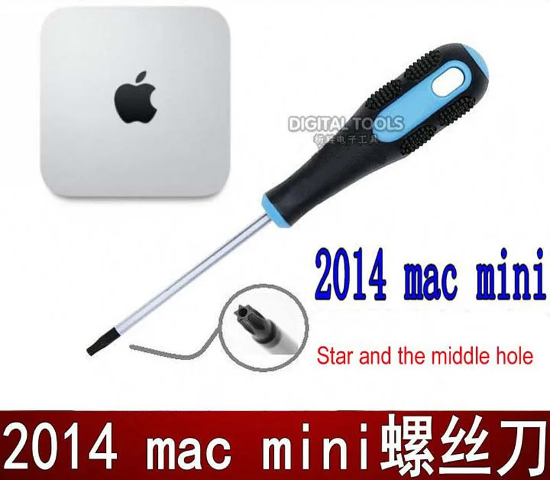 TR6 Torx Middle with Hole High Carbon Steel, Security, Magnetic, Precision Screwdriver For Disassemble Apple Mac Mini Late 2014