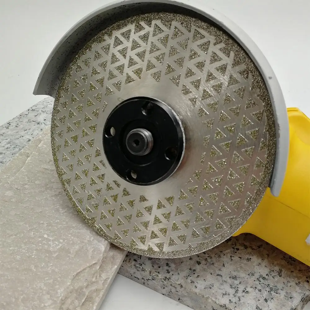 DIATOOL 2pk 5 "Galvani diamant & schleifscheibe Bohrung 22,23 Durchmesser 125 MM für marmor granit fliesen keramik