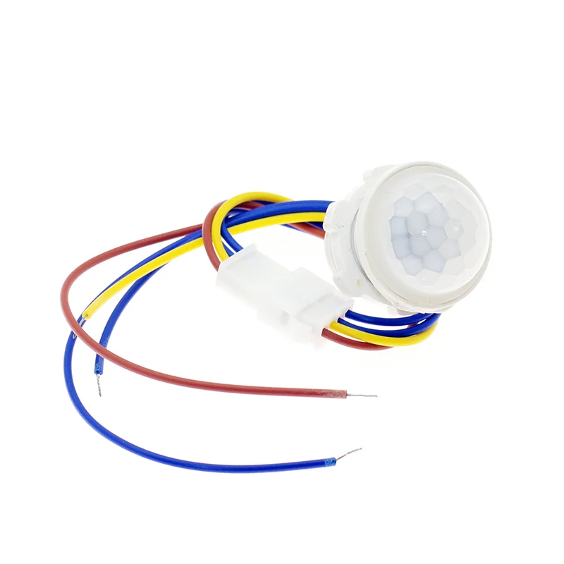 2 pcs MR-HW06A PIR Motion Sensor 4 Pin 100V/240V Switch LED Light Control Detector Module Body Sensor