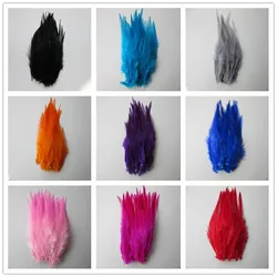 Hot Wholesale 100 Pcs/Lot Pheasant Feather 4-6 Inch 10-15cm chicken Feathers DIY Chicken Feather Jewelry Plume decoration Plumes