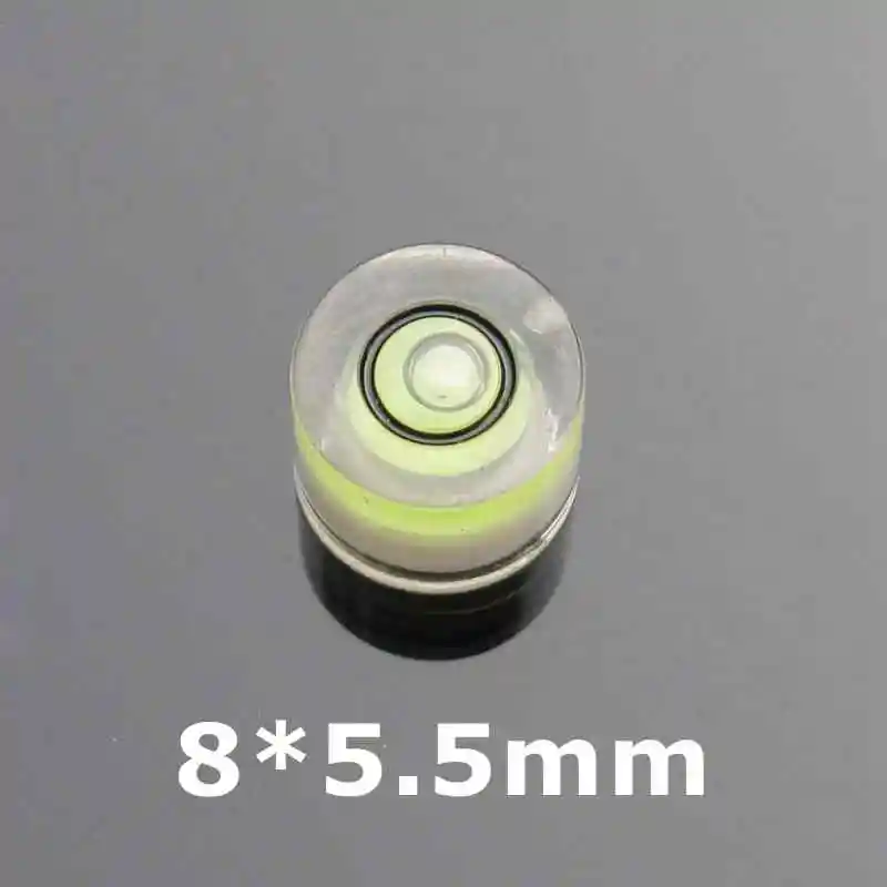 (500 Pieces/Lot) Muti-specifications Acrylic Circular Nivel Bubble Bullseye Level Bead Leveling Tool Dia 8 10 12 14 15 18 19mm