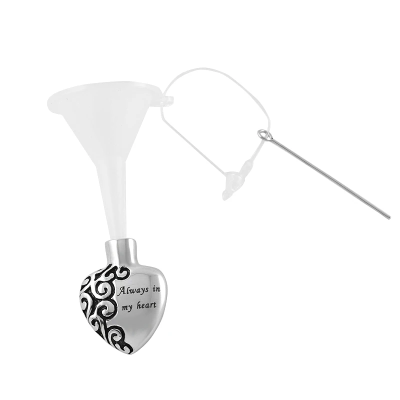 Cremation Jewelry  Urn  Necklace  Pendent for  Necklace Cremation Urn necklace Filling Kit Funnel,Instructions