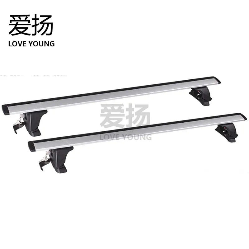 Roof top rack for car Aiyang general car automobile roof luggage rack bicycle frame bar rack travel business car modification