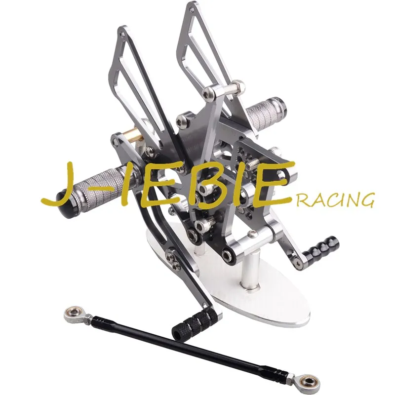 CNC Racing Rearset Adjustable Rear Sets Foot pegs Fit For Triumph T595 T509 955i SPEED TRIPLE 1050 TITAINUM