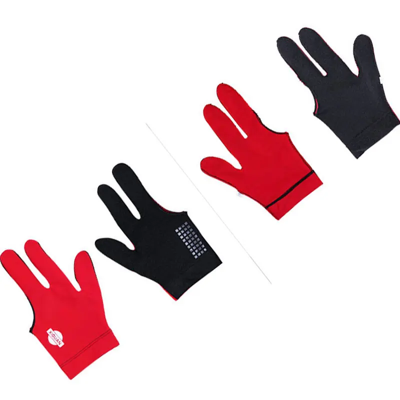 3 Pcs/Lot Good Elasticity Billiard Gloves Snooker Glove Three Colors Billiard Accessories China New