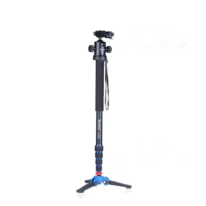 

SETTO A-222 165cm/65" Portable Professional DSLR Monopod with M-1 3 Feet Stand Base & head ball tripod For Canon Nikon DSLR DV