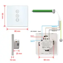 Tuya WiFi Roller Shutter Switch #6