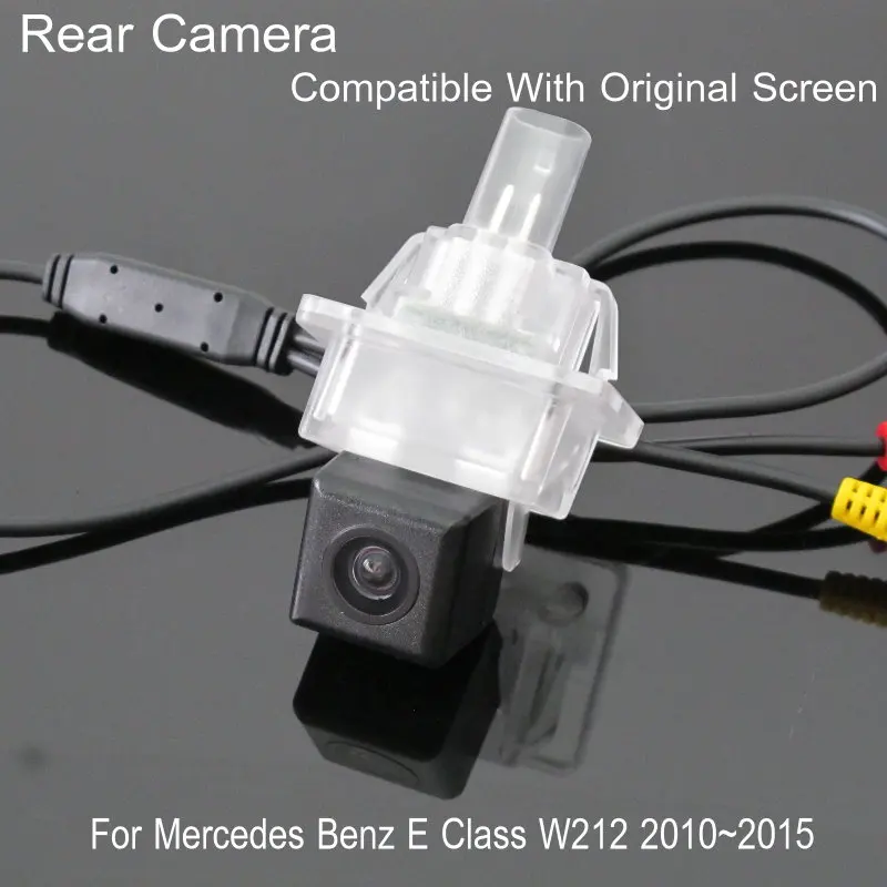 For Mercedes Benz E Class W212 2009 2010 2011 2012 2013 2014 2015 2016 RCA Original Screen Compatible Rear View BackUp Camera