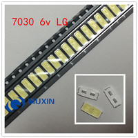 100pcs/Lot  LG Innotek LED LED Backlight 1W 7030 6V Cool white TV Application smd 7030 led cold white 100-110lm 7.0*3.0*0.8mm