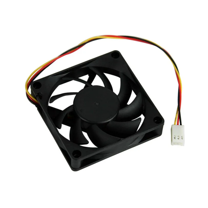 High Quality  Fan Quiet 7015 7cm/70mm/70x70x15mm 12V DC 3pin Computer/PC/CPU Silent Cooling Case Fan
