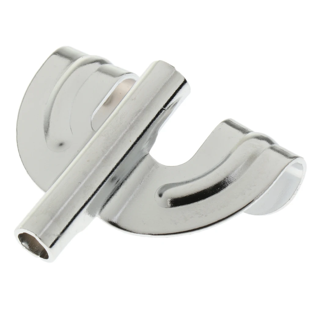 10 Pieces Drum Claw Hook Percussion Instrument Accessories  for Bass Drum Silver Black