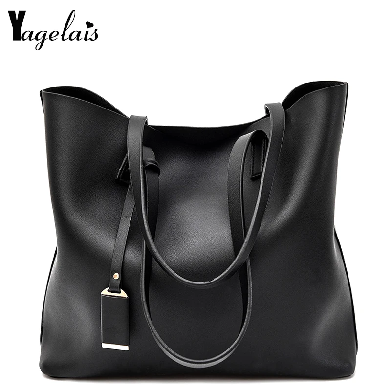 

Pu Leather Women Shoulder Bags Large Capacity Messenger Bags Ladies Shopping Daily Travel Casual Tote Bags Bolsas Feminina