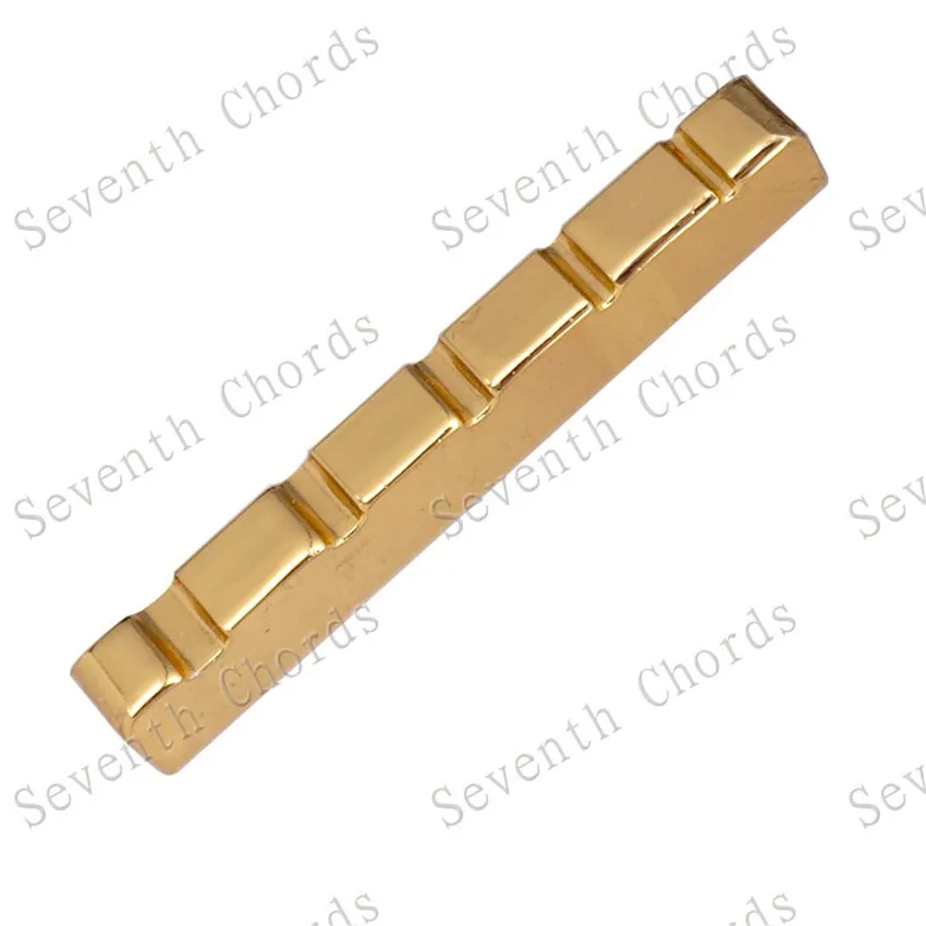 2Pcs 45X6X8,8-8mm Messing Mutter Für 5 String Elektrische Bass Gitarre Teile Musical instrument Zubehör – Detail 8