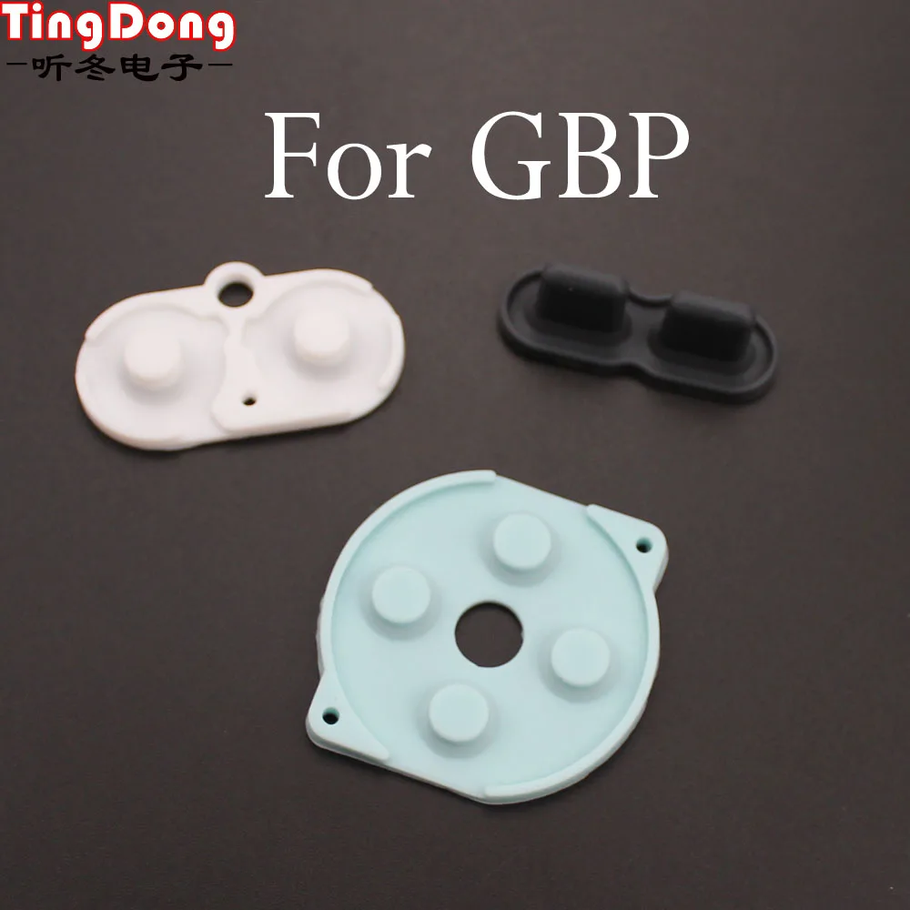 TingDong Rubber Conductive Buttons A-B D-pad for Game Boy Classic GB GBA GBC GBP GBA SP Silicone Start Select Keypad