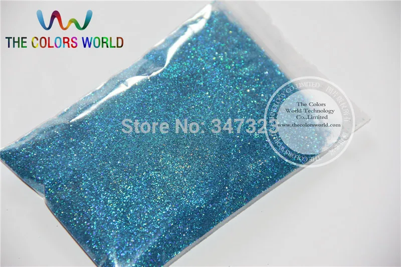 

0.2mm Laser Blue Color Glitter Powder Shining Dust