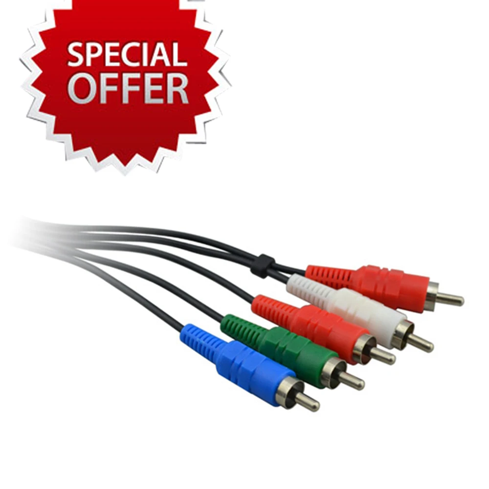 마이크로소프트용 고화질 컴포넌트 AV 케이블, Xbox 1 세대 오디오 비디오 RCA 케이블