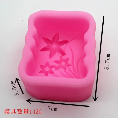 Silicone mold Daffodils handmade soap candle mold Chocolate Fondant cake mould Baking mold DIY tools