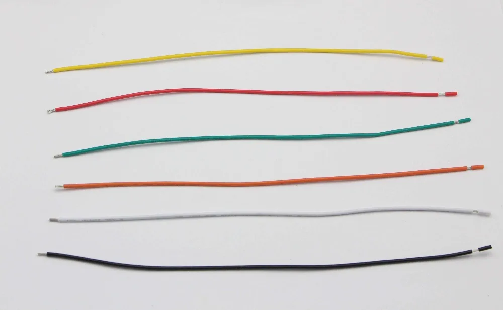 

10pcs 20cm 20AWG all kinds of wires for connector 0.5mm2