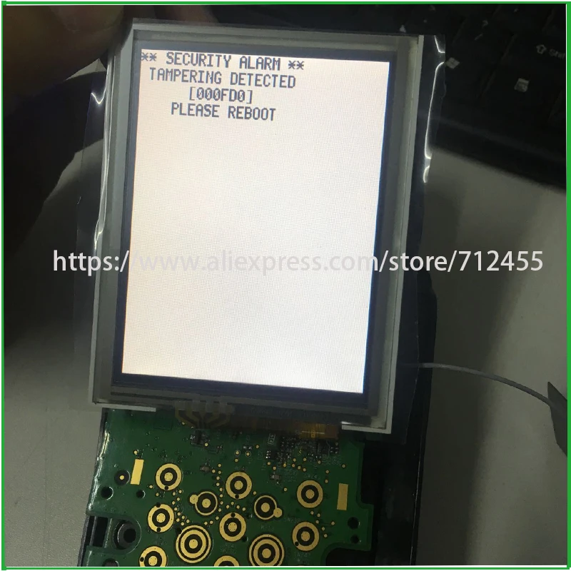 Imagem -03 - Temos o Estoque Novo Original Lm1260a011c para Intermec Ck3r Ck3e Ck3x Display Lcd com Tela de Toque Vidro