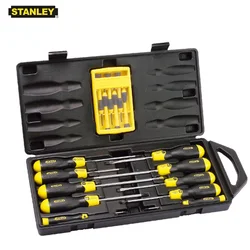 Stanley 16pcs 10pcs 13pcs slotted phillips torx magnetizer precision screwdriver set multifunction screwdriver kit electrician