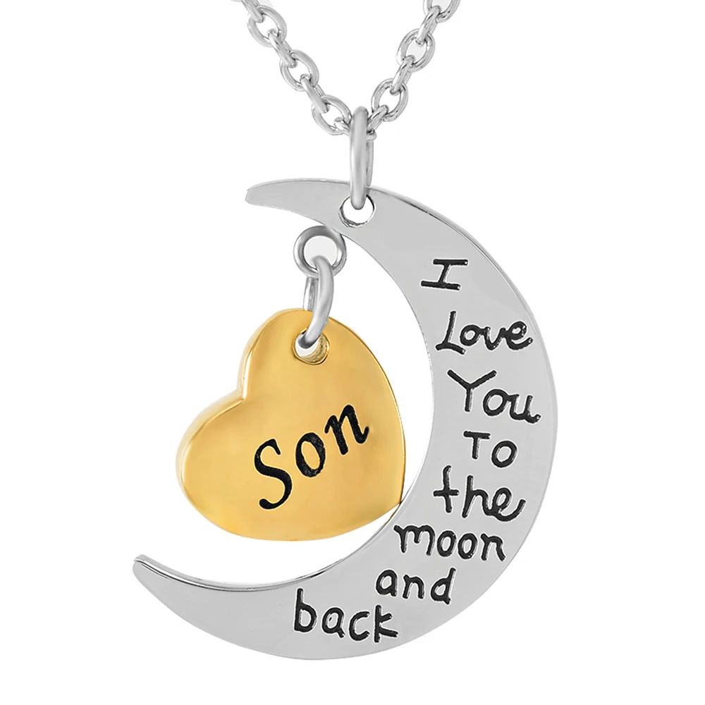 IJD9468 Famliy Members Loss Engrave Son Daughter DIY Stainless Steel Memorial Ash Keepsake Cremation Jewelry Pendant Necklace