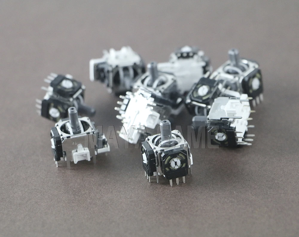 Ocgame ปุ่ม3D อนาล็อกใหม่ดั้งเดิม50ชิ้นปุ่มจอยสติ๊กสำหรับ PS4 PlayStation 4ไร้สายจอยควบคุมเกมสีดำ