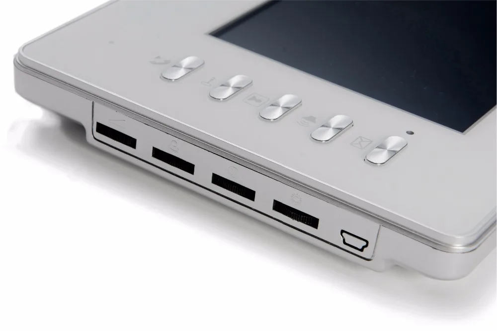 7" Building Video Intercom With 6 Calling Buttons Camera Video Door Phone Electric Door Lock Access Control Doorbell System