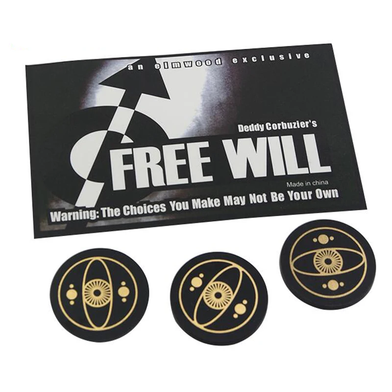 Free Will Close Up Street Magic Tricks Toys Props Wholesale And Retail