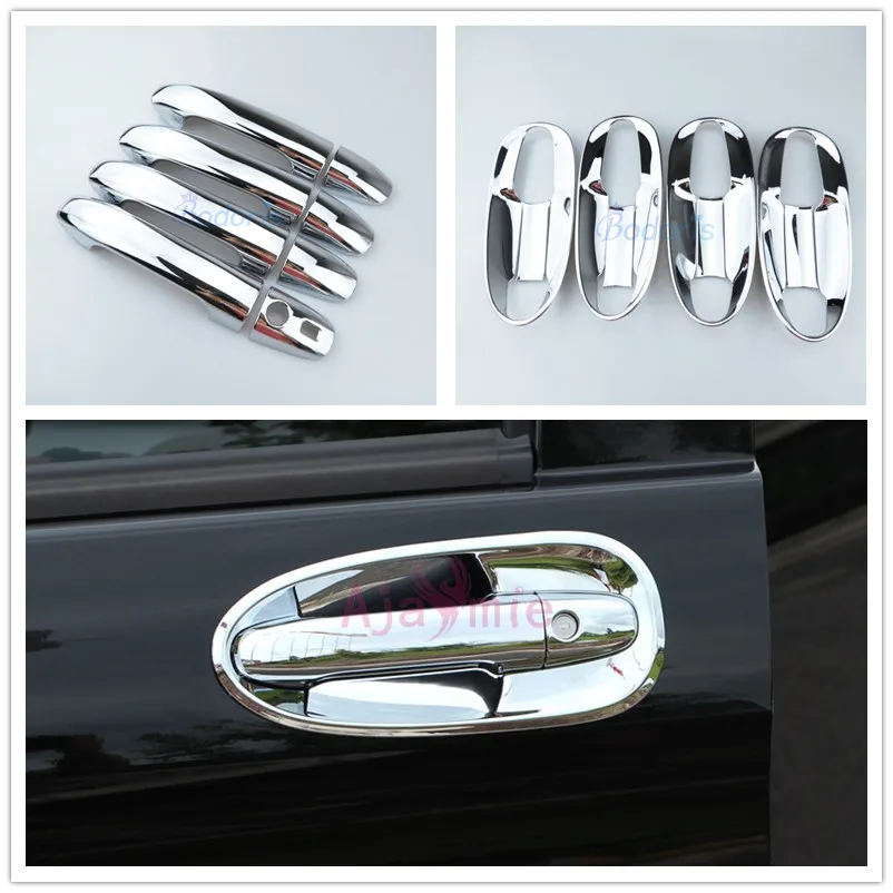 Car Styling Door Handle Cover and Bowl Chrome For Mercedes Benz Vito Valente Metris W447 2014 2015 2016 2017 2018 Accessories