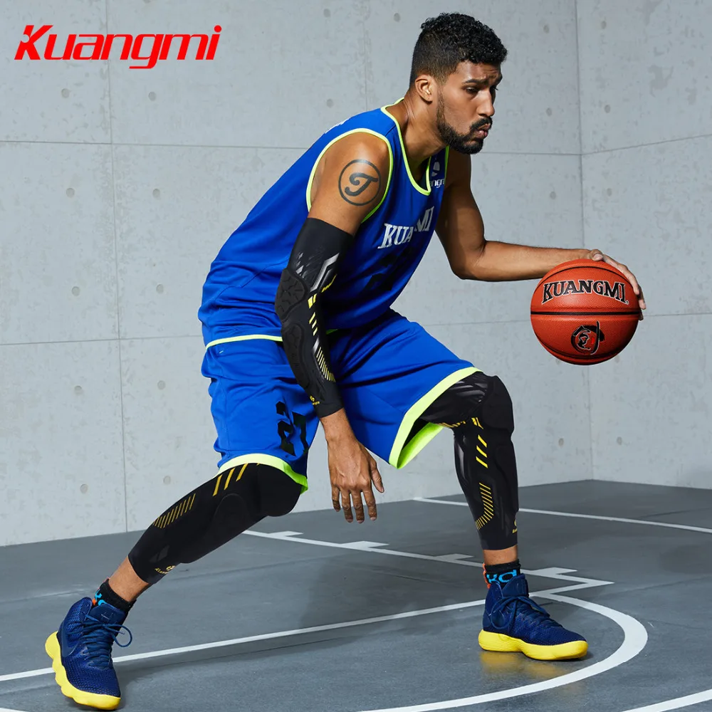 Kuangmi 1 pc Crashproof Basketball Elbow Pad Brace Support Elastic Sports Elbow Protector Arm Warmer Guards Sleeve Dropshipping