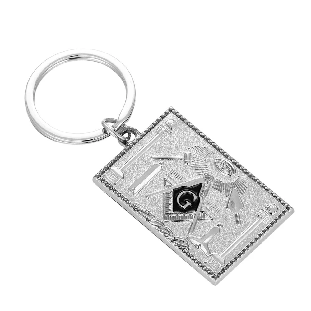 Freemason Mason Masonic Keychain Keyrings