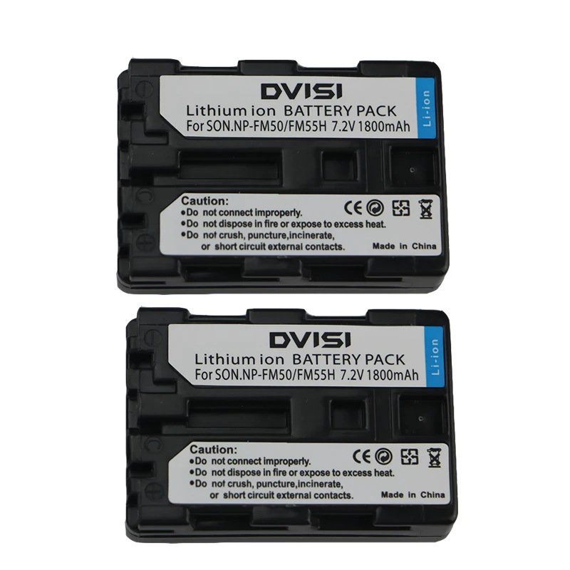 Hot Sale 1pcs NP-FM50 NP FM50 NPFM50 Rechargeable Camera Battery For Sony Alpha A100 DSLR-A100 A100K CCD-TRV408 DCR-PC105