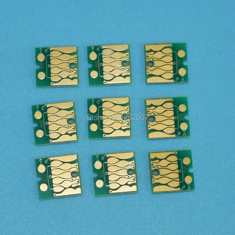T7601 -T7609 P600 Permanent Use ARC Chip For Epson Surecolor P600 Auto Reset Chip SC-P600 Printer Ciss Refillable Cartridges