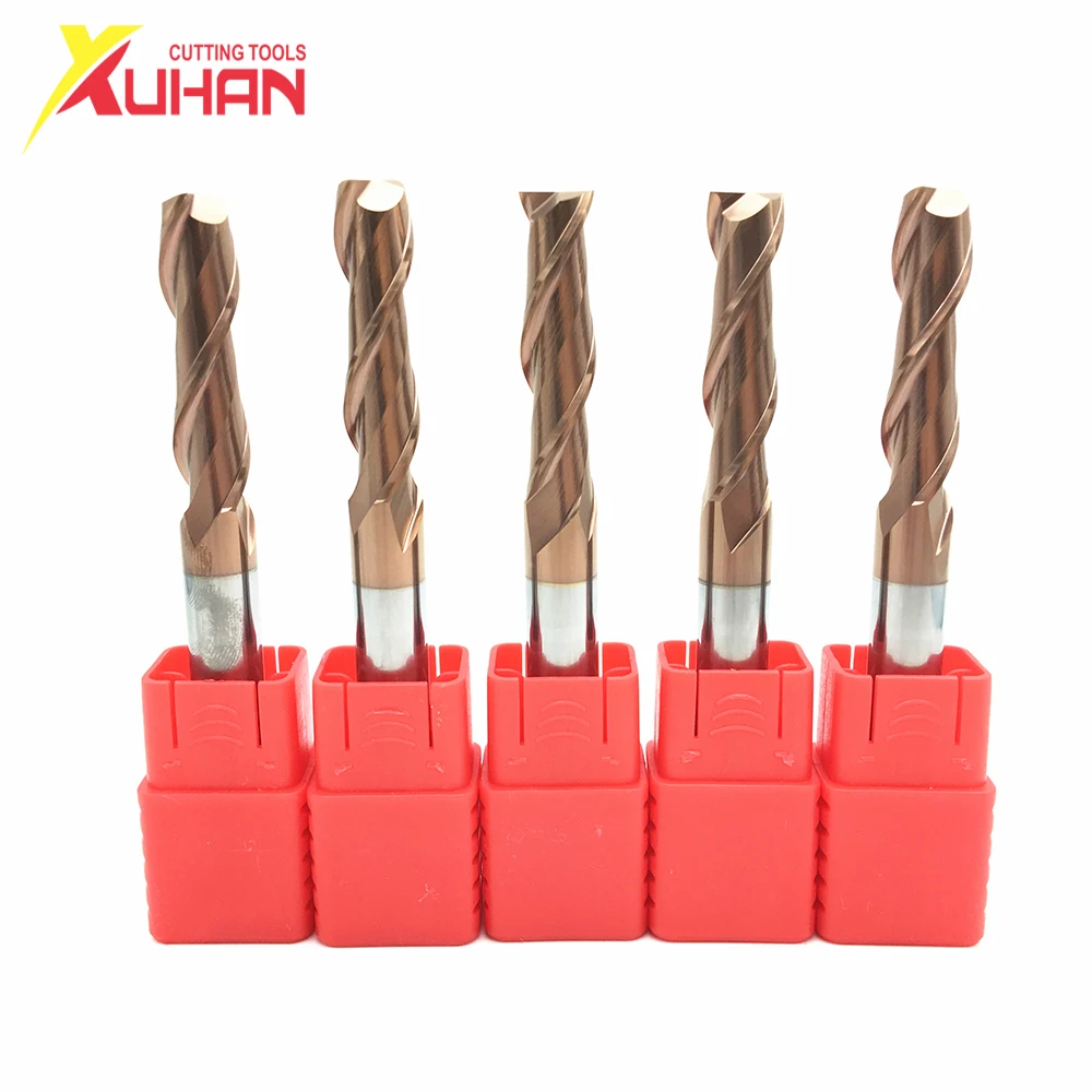 2Flutes HRC55 End mill 12*12D*100L 1PCS 5PCS 10PCS Tungsten Steel Soild Carbide Endmills cutting tool CNC maching milling cutter