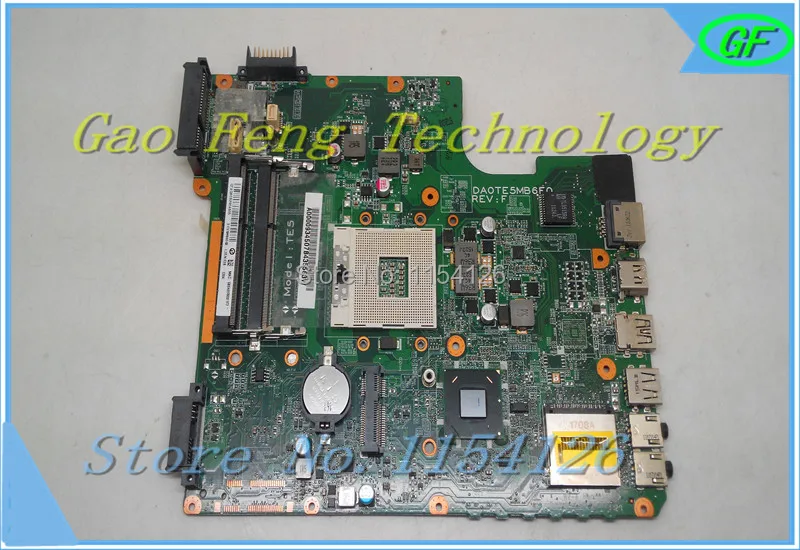 

Laptop Motherboard A0000930706 DA0TE5MB6F0 For Toshiba Satellite L700 L745 HM65 DDR3 Integrated 100% Tested OK