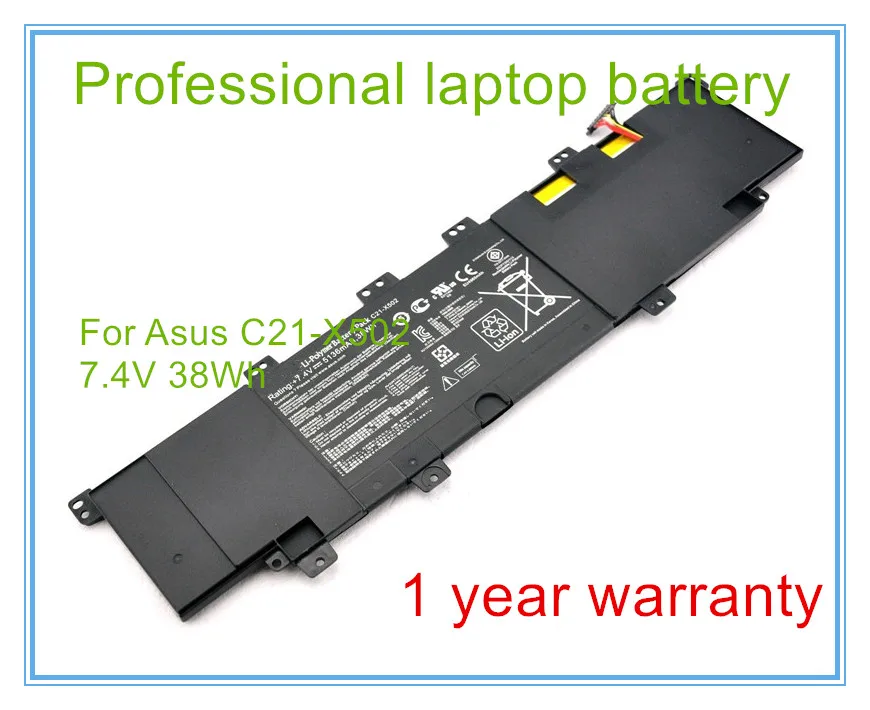 Original New 7.4v 38wh 5136mah C21-x502 Battery for X502 X502c X502ca Series Laptop